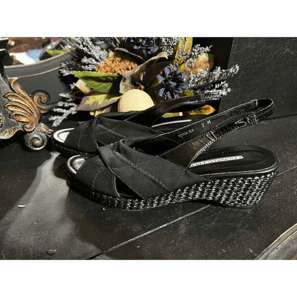 A D & Daughters Died Calf Slip on Heel Size 10 - Picture 4 of 4